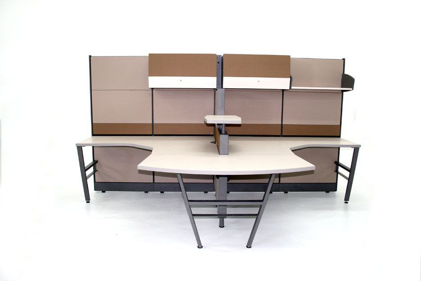 Galería de Módulo de trabajo para 2 personas