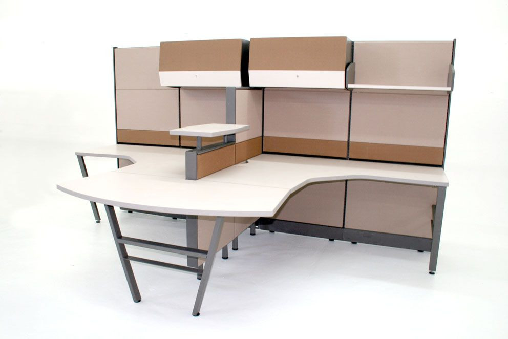 Galería de Módulo de trabajo para 2 personas