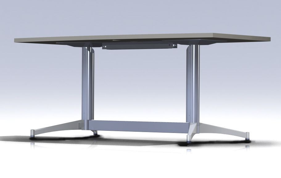 Galería de Mesa de Juntas Lariss para 8 personas con Módulos de poder a superficie