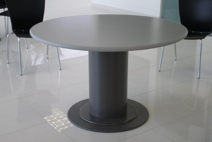 Galería de Mesa base Cilíndrica Línea MT