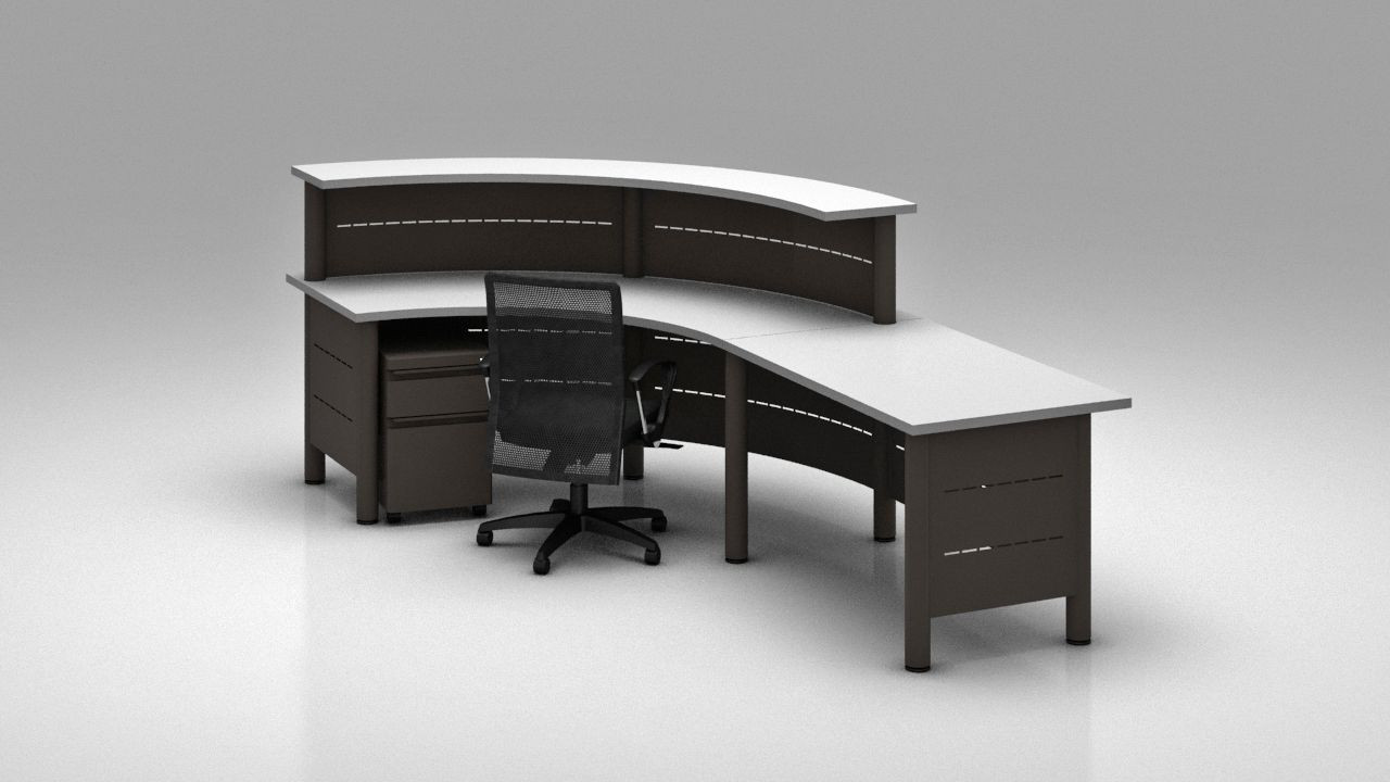 Galería de Recepción Circular alturas mixtas