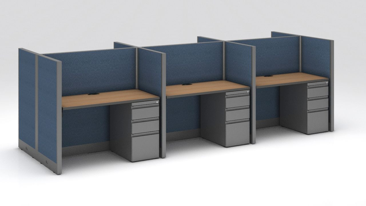 Galería de Módulo para 6 personas paneleria altura media Linea MS