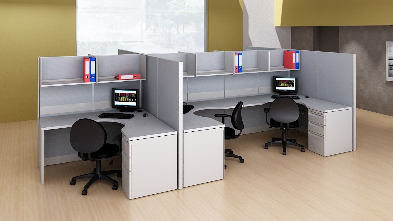 Galería de Módulo de trabajo Stigma  para 6 personas