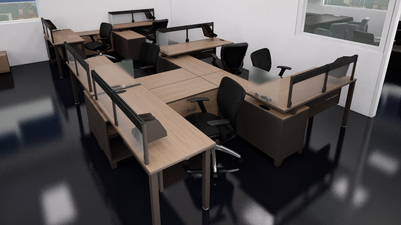 Galería de Módulo "Cruceta" para 4 personas