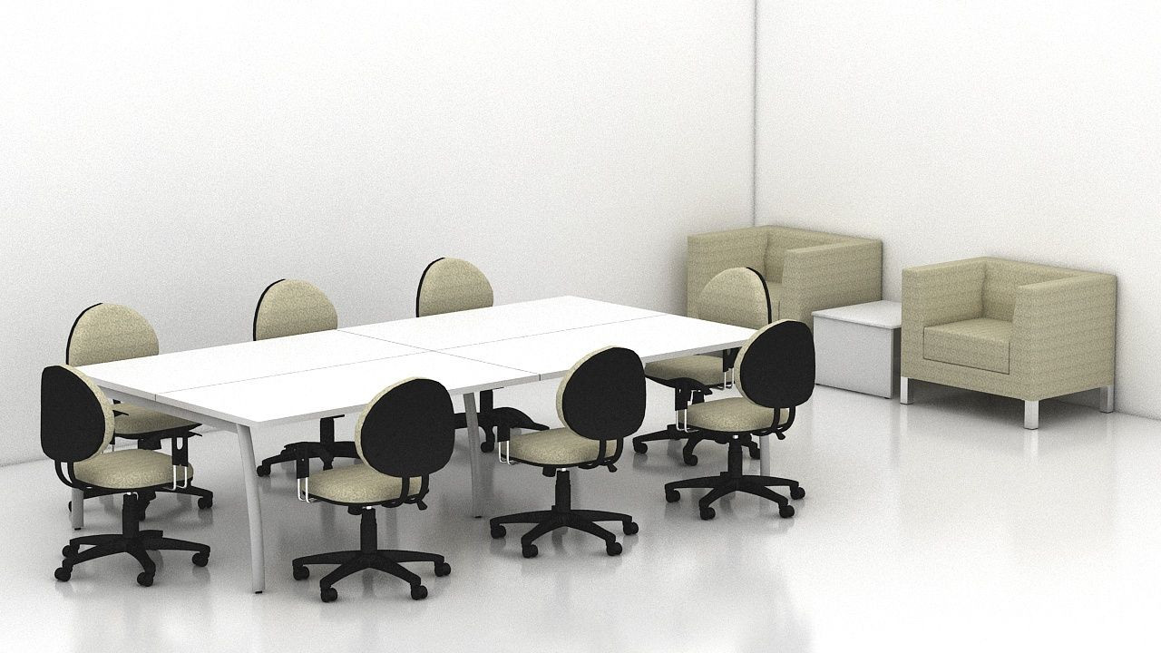 Galería de Mesa de Juntas modular Linea SOM