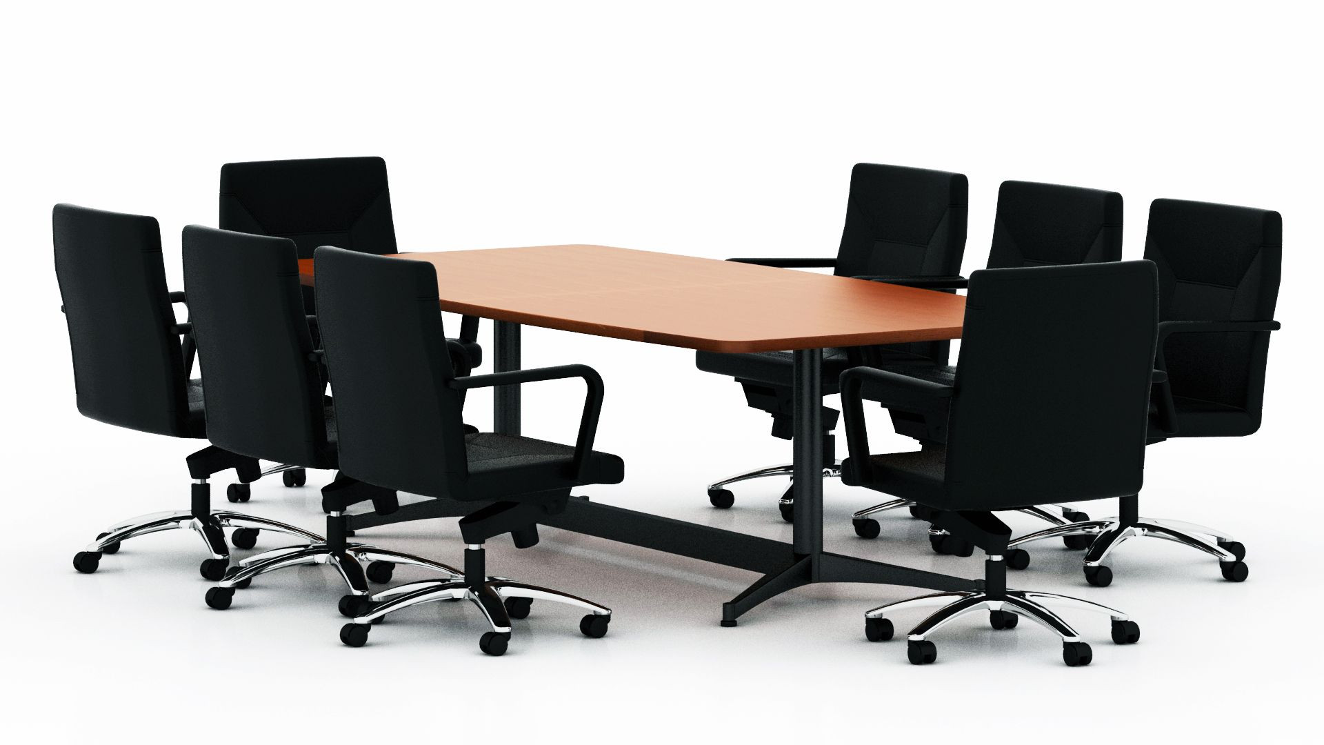 Galería de Mesa de Juntas para 8 personas bases "Y"